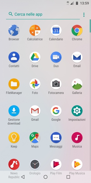 Seleziona Email