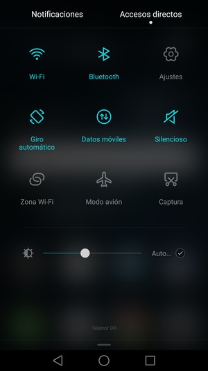 Desactive Wi-Fi y Bluetooth