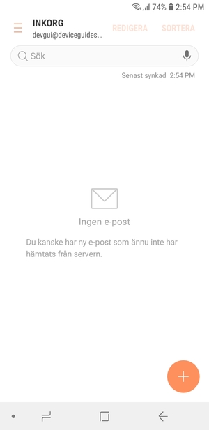 Ditt konto är redo att användas