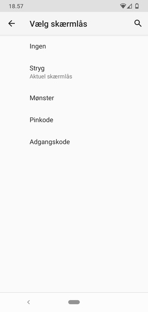 Vælg Mønster