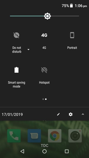 Select Smart saving mode