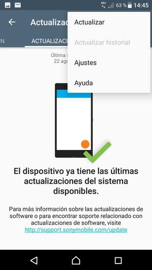 Seleccione Actualizar