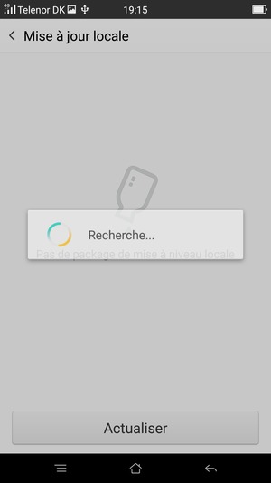 Veuillez attendre la fin de la recherche