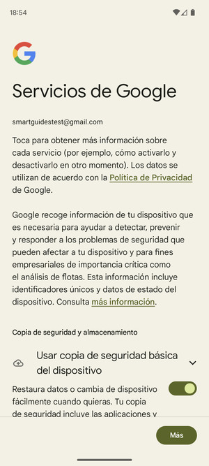 Seleccione Más