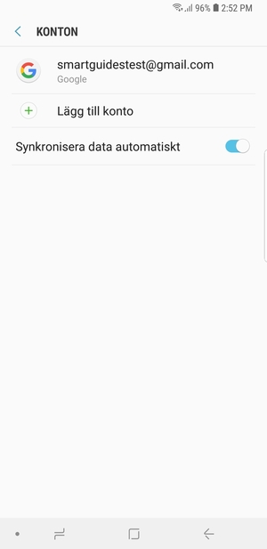 Välj Google