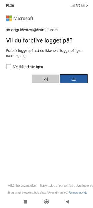 Vælg din foretrukne mulighed