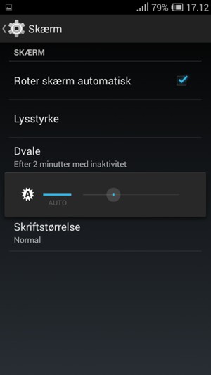 Vælg AUTO