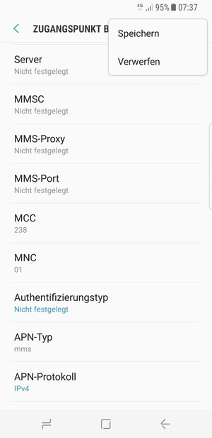 Wählen Sie Speichern