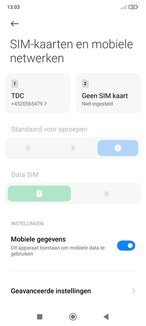 Selecteer Public