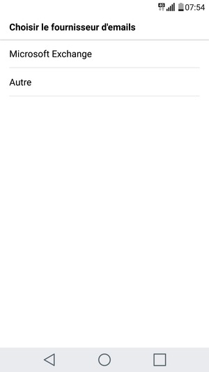 Sélectionnez Autre