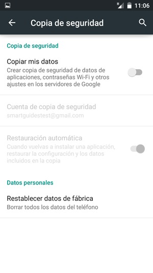 Active Copiar mis datos