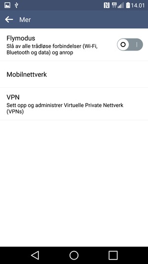 Velg Mobilnettverk