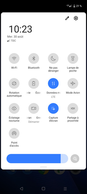 Sélectionnez Auto