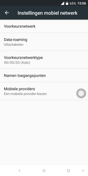 Selecteer Namen toegangspunten