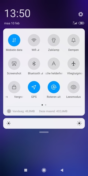 Schakel GPS uit