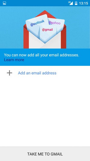 Select Add an email address