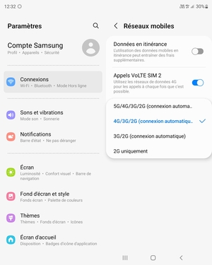 Sélectionnez votre option préférée