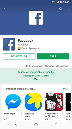 Seleccione ABRIR