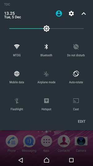 Select Wi-Fi