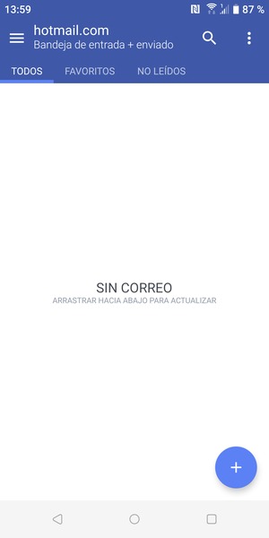 Su Hotmail está listo para usar