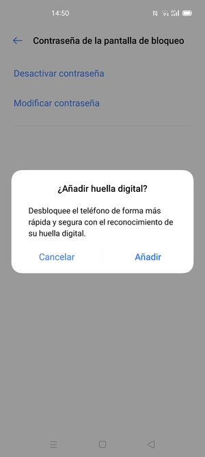 Seleccione la opción deseada