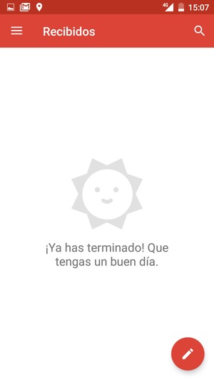 Su Gmail está listo para usar