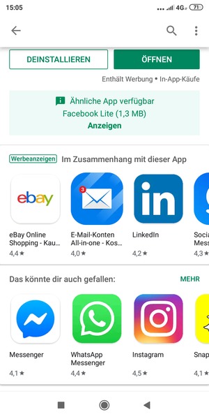 Wählen Sie ÖFFNEN
