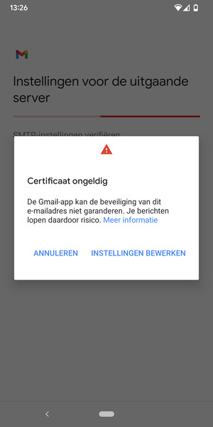 Selecteer INSTELLINGEN BEWERKEN
