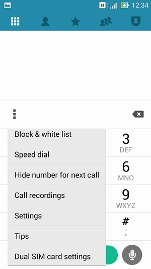 Scroll to and select Settings