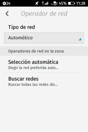 Seleccione Buscar redes
