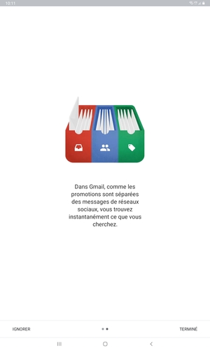 Sélectionnez TERMINÉ
