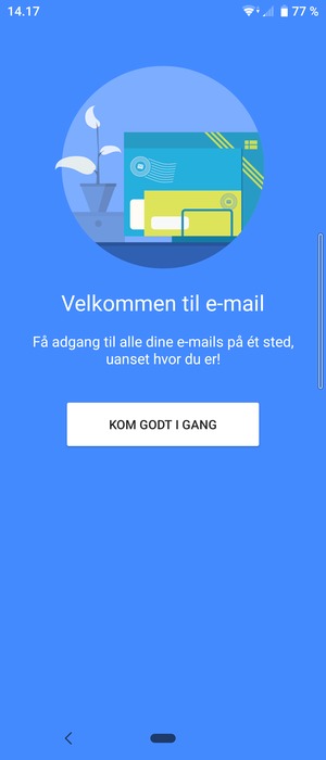 Vælg KOM GODT I GANG