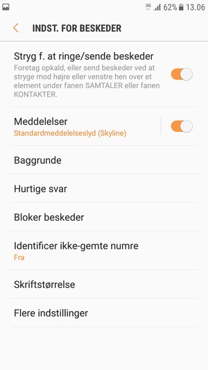 Vælg Flere indstillinger