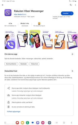 Vælg Installer