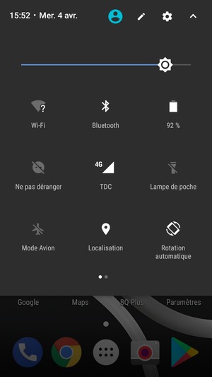 Sélectionnez Wi-Fi