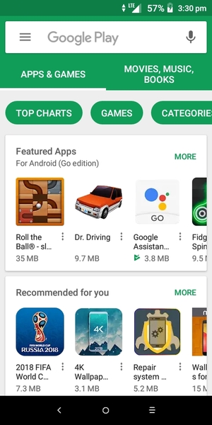 Select the Search bar