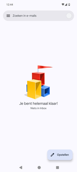 Uw Gmail is klaar voor gebruik