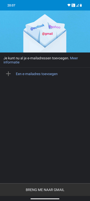 Selecteer Een e-mailadres toevegen