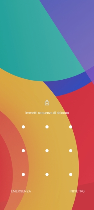 Il tuo telefono è ora protetto dal blocco schermo