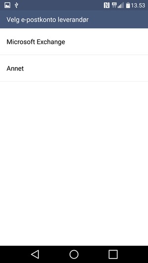Velg Annet