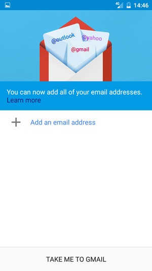 Select Add an email address