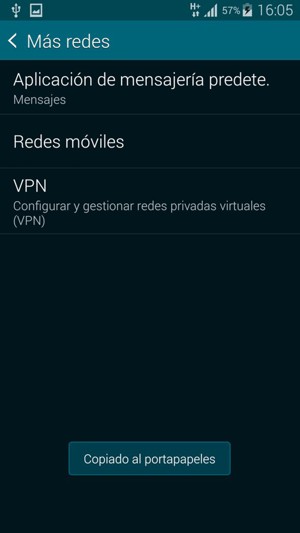 Seleccione Redes móviles