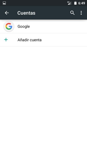 Seleccione Google