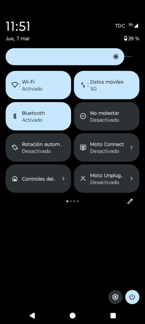 Desactive Wi-Fi y Bluetooth