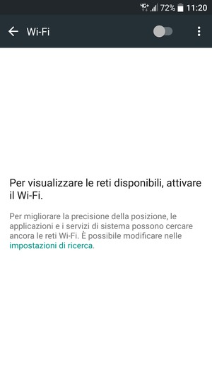 Attiva Wi-Fi