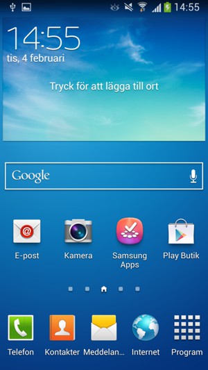 Välj Telefon