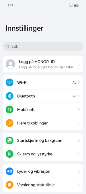 Velg Mobilnett