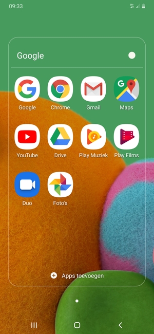 Selecteer Gmail