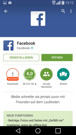 Wählen Sie ÖFFNEN