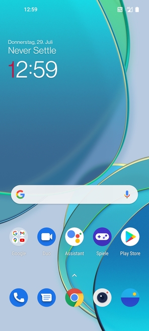 Wählen Sie Play Store